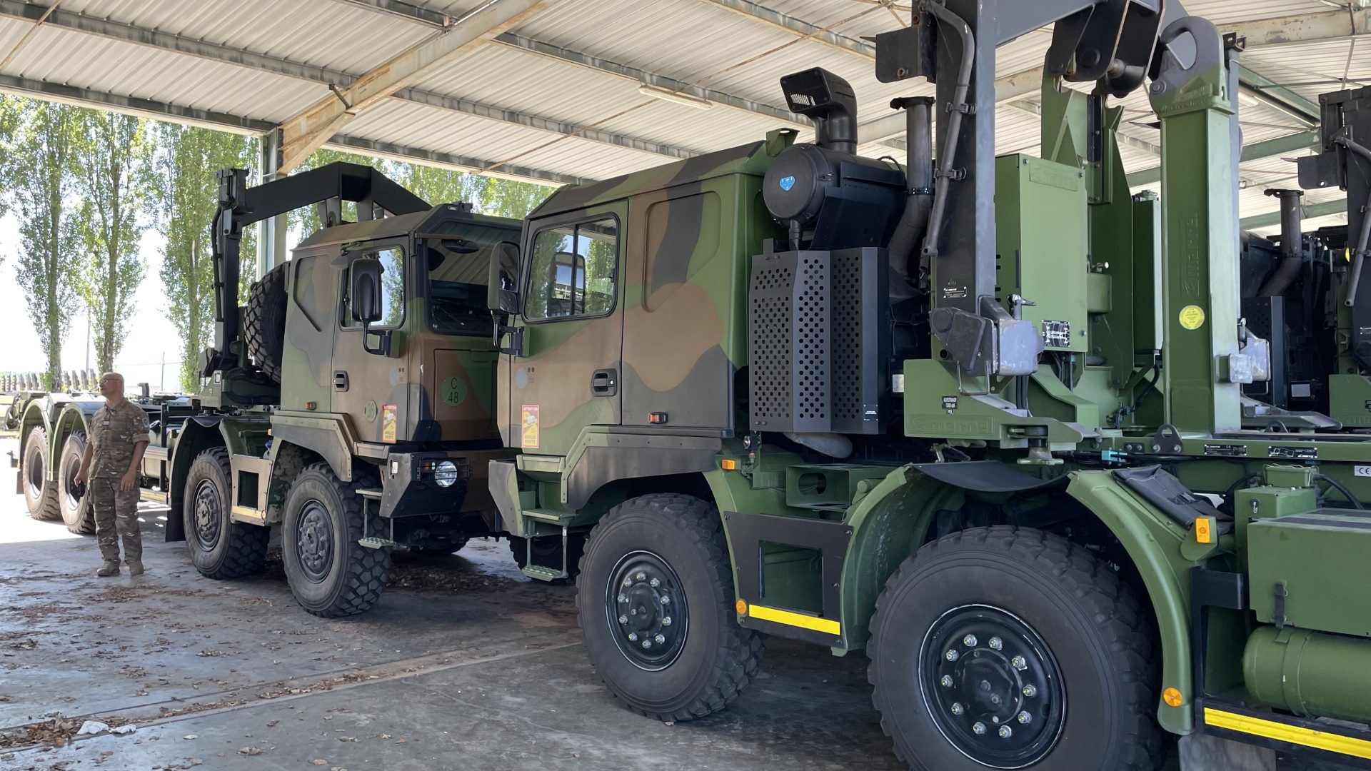 véhicules de l'armée au régiment du train d'auxonne