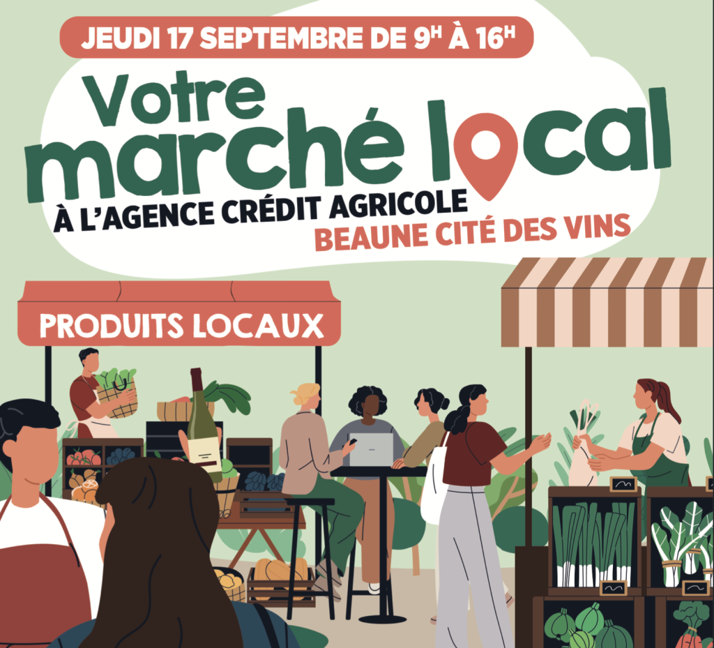 affiche Beaune marche local